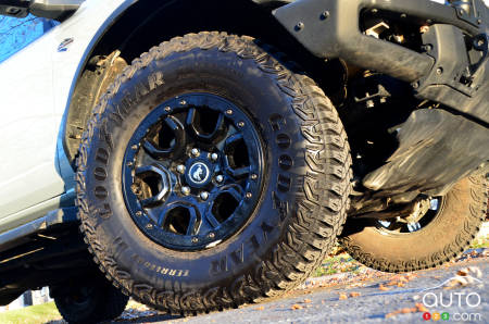 Ford Bronco Wildtrak, wheels